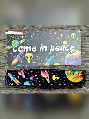 ZOX "COME IN PEACE" #912 BEYOND THE STARS INTERACTIVE COLLECTIBLE WRISTBAND